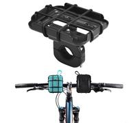 HEIBTENY Soporte de montaje ABS para bicicleta y motocicleta para altavoces portátiles JBL GO 5/GO 4/GO 3, para diámetros de tubo de 70 mm a 200 mm, fijación segura y estable