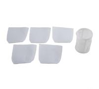 HEIBTENY T-03193 - Bolsa de filtro de aspiradora de tela compatible con aspiradoras robot BCL180W XLC02 LC01, prefiltro lavable reutilizable y filtros de polvo fino para limpieza del hogar, paquete de
