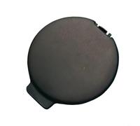HEIBTENY Tapa de gancho de remolque para parachoques delantero para BMW Serie 3 E46 para M3 1998-2006 OEM 51112695252 Reemplazo Negro ABS plástico Ojo Apertura Directa Ajuste Restauración