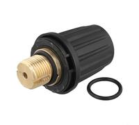 HEIBTENY Tapa de válvula de seguridad con junta tórica compatible con múltiples modelos de limpiador a vapor 4.590-105.0 Pieza de bloqueo de repuesto para Karcher (1 paquete)