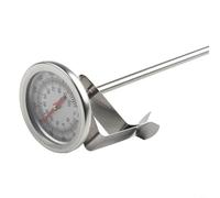 HEIBTENY Termómetros de tierra de compost de 20 pulgadas, sonda de acero inoxidable de 50 cm, lecturas rápidas de alta precisión para indicador de dial, para jardín, compost, medición de temperatura