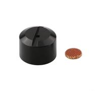 HEIBTENY Tuerca de recortadora fina de metal con junta para DAIWA PD106 PR100 Baitcast Reel Parts Repair Modified Braking System Accessory Fishing Vessel Component (negro)
