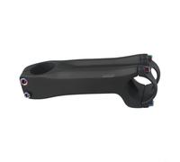 HEIBTENY Vástago de bicicleta de fibra de carbono de elevación de 17 grados para manillar de 318 mm T800+T1000 de carbono completo MTB con tornillos coloridos, diseño ergonómico ligero para ciclismo