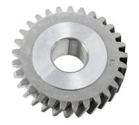 HEIBTENY Worm Gear 9706529 para batidora de pie de 5 6 cuartos de galón, pieza de repuesto OEM W11086780 WP9706529 9703543, engranaje de transmisión de metal para reparación acabado gris