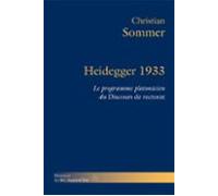 Heidegger 1933 (ebook)