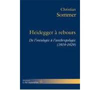 Heidegger À Rebours (ebook)