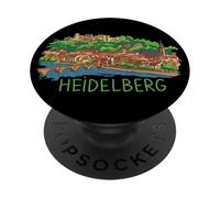Heidelberg Alemania - Recuerdo de Viaje PopSockets PopGrip Adhesivo