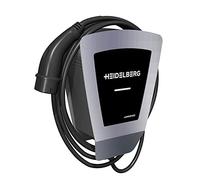 Heidelberg Wallbox Energy Control | Wallbox Resistente a la Intemperie con gestión de Carga | Vehículos eléctricos e híbridos | para Uso Privado y Empresas | Cable de 7,5 m