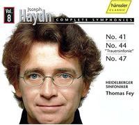 Heidelberger Sinfoni - Haydn: Complete Symphonies: No. 41, 44 & 47