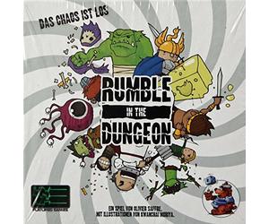 Heidelberger Spieleleverlag - Rumble in the Dungeon: Juego de mesa, Fantasy, A partir de 60 años, hasta 120 años, clásico, unisex, All Ages
