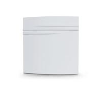Heidemann Sonnet 70148 Sonnet - Timbre de doble sonido (volumen 82 dB, sin transmisor, timbre, 116 x 116 x 44 mm, color blanco puro)