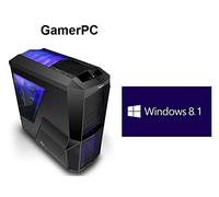 HeidePC | GamerPC | BlueLine I | Intel i5-4690K 4x3.5 (3.9) | Nvidia GeForce GTX TITAN 6GB Negro | 4GB DDR3 | 256GB SSD | HDD de 1 TB | 24x DVD ± RW | 16x grabadora de Blu-ray | Win 8.1 Pro de 64 bits