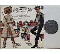 HEIDI BRÜHL / ROBERT TREHY / ANNIE GET YOUR GUN / ANNIE SCHIESS LOS! / ORIGINALAUFFÜHRUNG "THEATER DES WESTENS" BERLIN / EINE LARS SCHMIDT - HANS WÖLFFER - GUSTAV WALLY-PRODUKTION / 1963 / Bildhülle / PHILIPS # 620201 SL / Deutsche Pressung / 12" Vinyl Langspiel Schallplatte