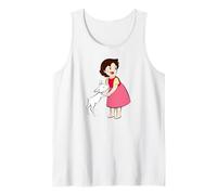 Heidi con la Cabra Linda Serie de TV de dibujos animados Camiseta sin Mangas