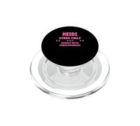 Heidi Personalized Name Funny Cute Custom Heidi Name PopSockets PopGrip para MagSafe