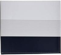 Heidi Swapp American Crafts 12" x 12" Storyline Album - Navy Stripe, Scrapbooking Supplies - 44 Pieces