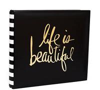 Heidi Swapp American Crafts Álbum Gold Life Storyline 12"x12"