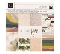 Heidi Swapp Care Free Project Pad 12"X12"-178 Pieces, Amy Tan Brave & Bold, 12-x-12-Inch