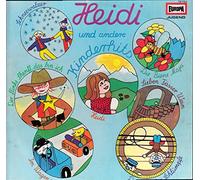 HEIDI und andere Kinderhits / 1978 / Bildhülle / EUROPA JUGEND # 115119.3 / Deutsche Pressung / 12" Vinyl Langspiel Schallplatte / Schneewalzer / Der flinke Sheriff, das bin ich / Im Wagen vor mir / Die Biene Maja / Sieben Fässer Wein / Das Lied der Schlümpfe