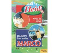 Heidi y Marco, DVD Animado, 2 Episodios: Copo de Nieve y El Folgore Leva Anclas, Planeta Junior