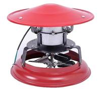 HEIDOUOZ Evacuador de Humo de Chimenea, Extractor de humos for chimenea de 120 W y 25 cm de diámetro