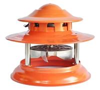 HEIDOUOZ Roof Inducida Chimenea Extractor de Humos, Ventilador de chimenea de 120 W, ventilador de tiro inducido for chimenea, extractor de humo for chimenea, máquina extractora de humo for el hogar