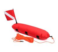 Heidouse Boya Flotante coloreando Color Inflable Flota de Buceo para buckeling con Bandera de Seguridad para bucear, apnear, Snorkel, natación, flotadores de flotadores
