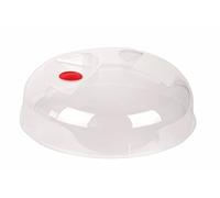 Heidrun 1911 - Campana para microondas, diámetro 30 cm, plástico, Transparente, 30 x 30 x 10 cm