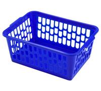 Heidrun Cesta perforada de polipropileno, colores surtidos, 36 x 26 x 15 cm, multicolor