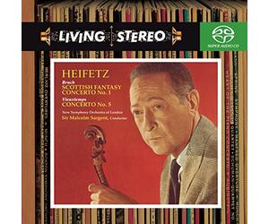 Heifetz, Jascha - Bruch: Violin Concerto No. 1; Scottish Fantasy & Vieuxtemps: Violin Concerto No. 5