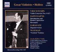 Heifetz,Jascha - Vieuxtemps, Saint Saens & Waxman
