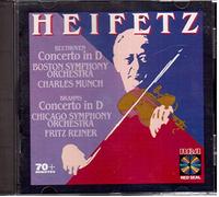 Heifetz plays Beethoven & Brahms Concertos