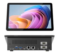 HEIGAOLAPC Mini PC, Tableta Win 11 Alder Lake N100 de 10,1 Pulgadas (hasta 3,4 GHz) Miniordenador con 8 GB de RAM y 128 GB de ROM,Pantalla HDMI Compatible con 4K/WiFi5/BT5.2/USB3.0/Tipo-C
