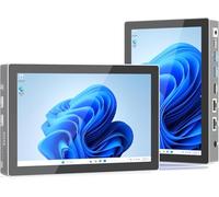 HEIGAOLAPC Mini PC Win 11 Pro, 12th Gen N95 (3.4 GHz), Pantalla de 7 Pulgadas 8GB RAM 128GB eMMC con Batería, USB-C Mini Computers, 2.5GbE LAN Desktop Computer, Dual Display 4K 60Hz HDMI BT WiFi 5