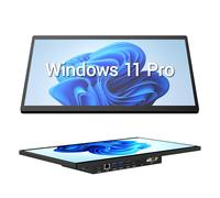 HEIGAOLAPC Panel PC Táctil Industrial Computadora Panel Industrial Empotrado 15.6", Fanless PC Pantalla Táctil Win11 Pro N5095 8GB RAM 128GB ROM, 1920x1080 IPS, 4xUSB3.0, 2xRS232, Type-C, HDMI, LAN