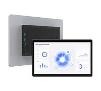 HEIGAOLAPC Panel PC Táctil Industrial Panel Industrial Empotrado 13,3", Fanless Mini PC Pantalla Táctil Win11 Pro N5095 8GB RAM 128GB ROM, 1920x1080 IPS, 4xUSB3.0, 2xRS232, Type-C, HDMI, LAN