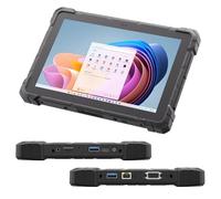 HEIGAOLAPC Tablet Rugged 12th Alder Lake N100, Win11 Pro 16 GB RAM 256 GB eMMC Tablet PC, Tableta de 10,1 Pulgadas con batería de 16000 mAh 4G LTE/WiFi/BT5.0/FHD para Trabajadores de Campo