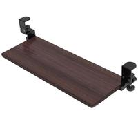 Height Adjustable Keyboard Tray Under Desk, Pull-out Keyboard Holder with C-Clamp, Space-Saving Keyboard Slide for Office, Home & School, 75 * 24cm