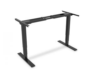 Height Adjustable Standing Desk Frame Dual motor, 3-stages, black