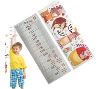 Height Chart For Wall, Height Measurement Autoadhesivo, Culmination Ruler, Nursery Or Playroom Decor, High Point Weighing For Children, A 11,81 x 23,62, B 11,81 x 35,43 pulgadas