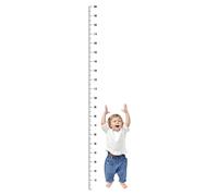 Height Growth Chart - Vinilo Medidor de Altura Infantil, Pegatina Regla Autoadhesiva, 9x201,5cm + PVC Impermeable Duradero, para Dormitorio y Guardería