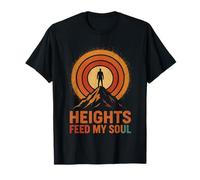Heights Feed My Soul: espíritu Aventurero en la montaña Camiseta
