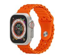 HeiKe Correa de silicona compatible con Apple Watch Band de 49 mm, 46 mm, 45 mm, 44 mm, 42 mm, 41 mm, 40 mm, 38 mm, para iWatch Ultra 2 SE Nike+ Series 10, 9, 8, 7, 6, 5, 4, 3, 2, 1, hombres y mujeres