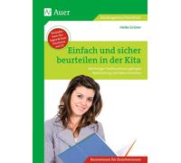 Heike Grüner Einfach und sicher beurteilen in der Kita: Mit fertig (Tapa blanda)
