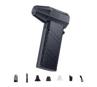 Heilanole Aspiradora Mini X6 Violent Fan Potente Ventilador de Chorro Turbo Sin Escobillas de 140000 RPM para Herramientas Eléctricas para Exteriores en el Hogar