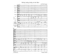 Heilig ist der Herr - SATB, Oboe, 2 Violins, Viola and BC - SCORE
