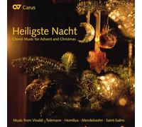 Varios – Heiligste Nacht: Música coral para Adviento y Navidad – CD – Carus