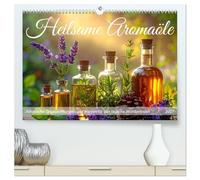 Heilsame Aromaöle (hochwertiger Premium Wandkalender 2027 DIN A2 quer), Kunstdruck in Hochglanz: Die Kraft der Natur - Tropfen für Körper, Geist und Seele