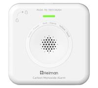 HEIMAN Detector de CO Interconectada, alarma CO de monóxido de carbono, sensor de 10 años, pilas intercambiables, 85 dB, detector de monóxido de carbono para el hogar, portátil, funciona con pilas (1)