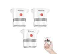 HEIMAN Detector de Humo Mini Fotoelectrico con Batería Reemplazable de 10 Años, Certificaciones CE, DBI, UKCA, ROHS, Premio Reddot, Detector de Incendios Independiente para el Hogar (3)